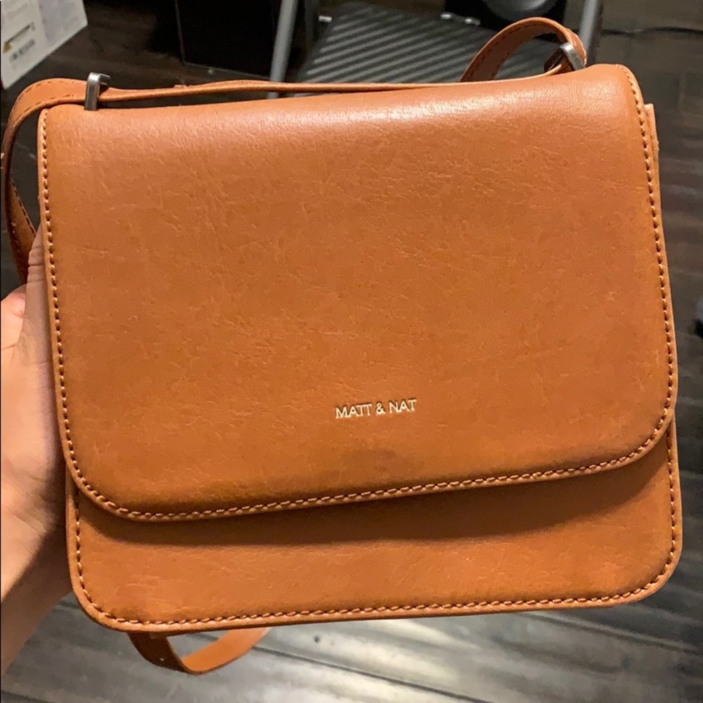 Matt and Nat Vegan Leather Crossbody Satchel
